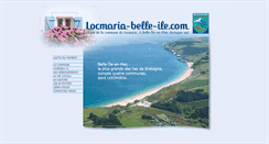 Desktop Screenshot of locmaria-belle-ile.com