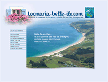 Tablet Screenshot of locmaria-belle-ile.com